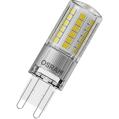 OSRAM Lampada LED a perno con base G9, bianco caldo (2700 K), lampada a basso voltaggio da 12 V, ricambio per lampada convenzionale da 50 W [classe energetica E]