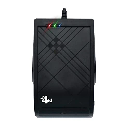Bit4id Kontakt- und kontaktloser Kartenleser zum Lesen von CIE 3.0, Gesundheitskarte, Smartcard von Signatur Digital MiniLector CIE Plus USB-Anschluss und kompatibel mit Windows, Mac, Linux