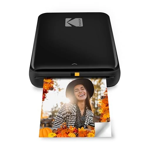 Offerta a tempo: KODAK Step Stampante Fotografica Istantanea per Smartphone, Mini Stampante Portatile a Colori Wireless, Foto Zink 2x3” (5,1x7,5 cm) con Retro Adesivo, App di Editing, Nero - 0.00% da 79.99 € a 79.99 €