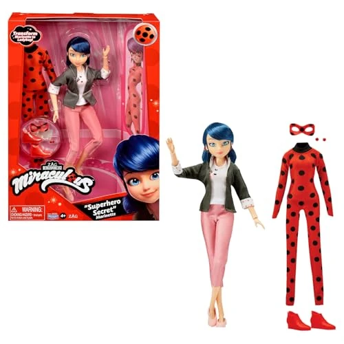 Limited-time offer: Bandai - Miraculous Ladybug - Poupée mannequin 26 cm et ses deux tenues from 26.20 GBP to 26.20 GBP (save 0%)