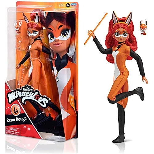 Oferta limitada: BANDAI - Miraculous Ladybug y Cat Noir - Muñeca - Rena Rouge - Multicolor - Muñeca articulada 26 cm - P50006 de 20.00 € a 20.00 € (ahorro 0.00%)