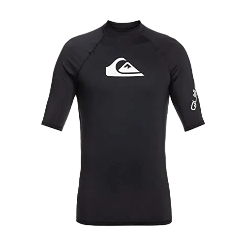 Offerta a tempo: Quiksilver All Time Rash Vest UPF 50 a maniche corte da Ragazzo 8-16 - 53% da 25.00 € a 11.86 €