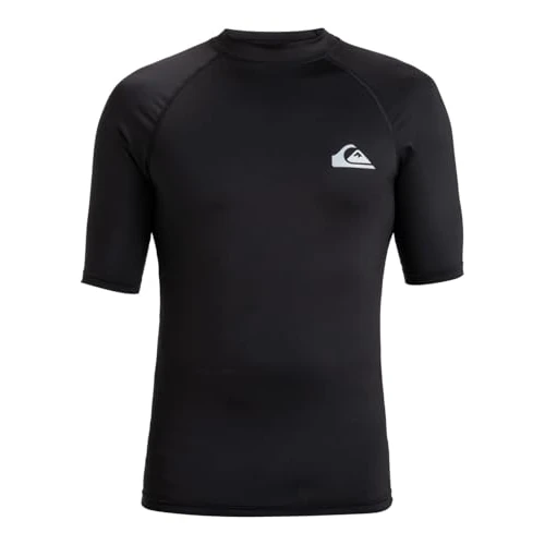 Offerta a tempo: Quiksilver All Time Rash Vest UPF 50 a maniche corte da Uomo - 0.00% da 30.00 € a 30.00 €