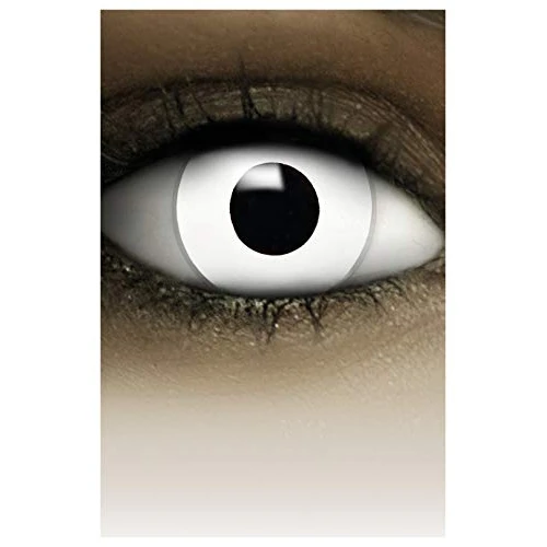 Offerta a tempo: FXCONTACTS White Zombie Lenti Halloween + Tatuaggio senza gradazione - 0.0% da 9.90 € a 9.90 €