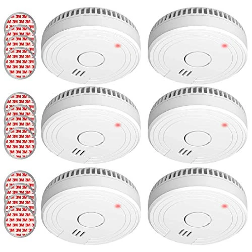 Zeitlich begrenztes Angebot: ELRO FS1805M | 6-Teiliges Rauchmelder-Set | Magnetisches Befestigungsset | 5 Jahre Batterie & Garantie | Entspricht der europäischen Norm EN14604 | Weiß von 47.99 € auf 47.99 € (0.00% Rabatt)