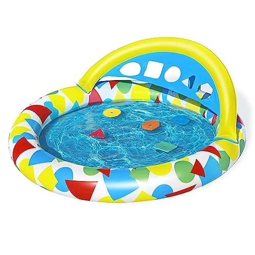 Offerta a tempo: Bestway 52378 Piscinetta per bambini Lil' Splash & Learn da 120x117x46 cm - 4% da 19.90 € a 19.18 €