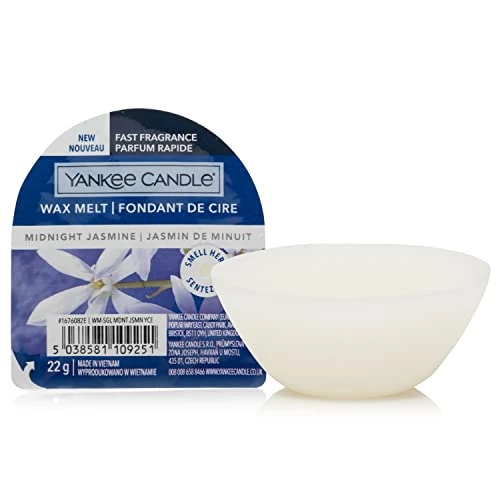 Yankee Candle Wax Melts | Midnight Jasmine | bis zu 8 Stunden Duft | 1 Stück