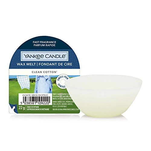 Oferta limitada: Yankee Candle Cera fundida | Algodón limpio | Hasta 8 horas de fragancia | 1 unidad de 2.90 € a 2.90 € (ahorro 0.00%)