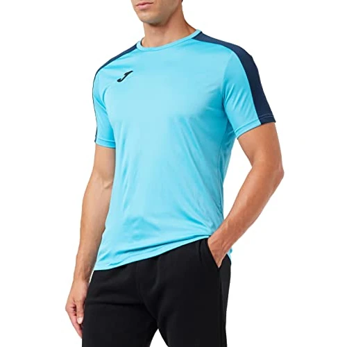 Offerta a tempo: Joma101656.013.L Academy - Maglietta a Maniche Corte da Uomo, Turchese, L - 0.00% da 12.68 € a 12.68 €