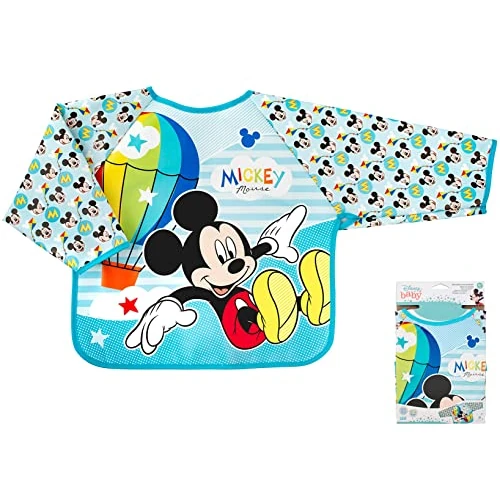 Oferta limitada: Disney Mickeysimply - Babero de Peva con mangas de 11.63 € a 11.63 € (ahorro 0.00%)