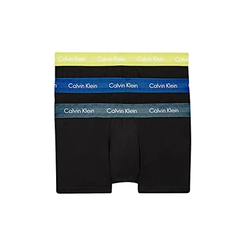 Calvin Klein Męskie bokserki męskie o niskim stanie, 3-pak, bawełna typu stretch