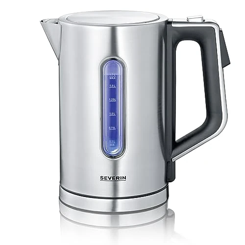 SEVERIN WK 3418 Digital Kettle with Fast Power and Individual Temperature Selection 1.7 L XXL 3000 W 100% BPA Free