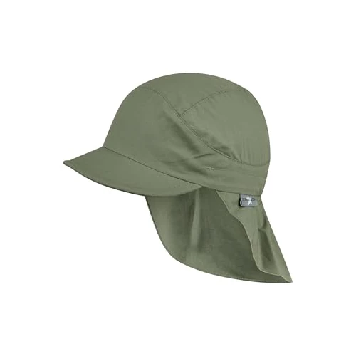 Tijdelijke aanbieding: Sterntaler Uniseks kinderpet met nekbescherming, zonder bandjes, kindermuts, donkergroen, 51 van 14.99 € naar 14.99 € (0.00% korting)