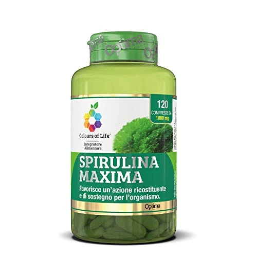 Oferta limitada: Spirulina Maxima 120 Comprimidos. Algas Puramente Naturales. 120 g de 28.90 EUR a 28.90 EUR (ahorro 0%)