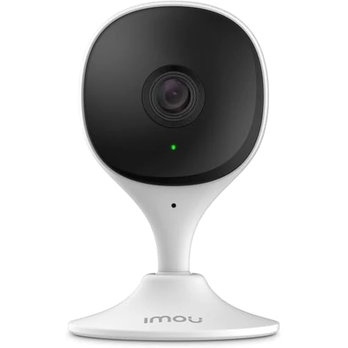Offerta a tempo: Imou Telecamera Wi-Fi Interno 2K, Telecamera Interna con Rilevazione Umana & Visione Notturna, 3MP Baby Monitor, Audio Bidirezionale, Allarme di Suoni Anormali, Compatibile con Alexa/Google, Cue 2C - 18% da 23.16 € a 18.99 €