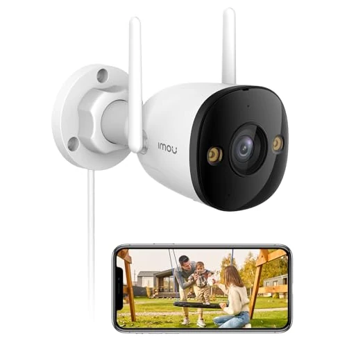 Tijdelijke aanbieding: Imou WiFi Buitenbewakingscamera, 1080P IP WiFi Buitencamera IP67 Waterdicht met 30m Nachtzicht, AI Bewegingsdetectie, Compatibel met Alexa en Google Home (Bullet 2C) van 44.99 € naar 44.99 € (0.00% korting)
