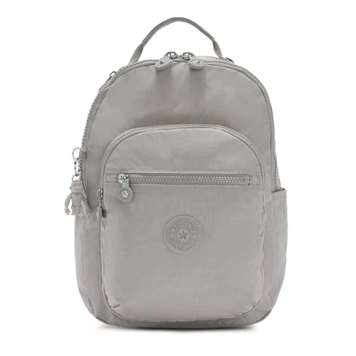 Offerta a tempo: Kipling Seoul S, Borsa Messenger Unisex - Adulto, Grey Gris, 16 x 25.5 x 35 cm - 35% da 89.90 € a 58.87 €