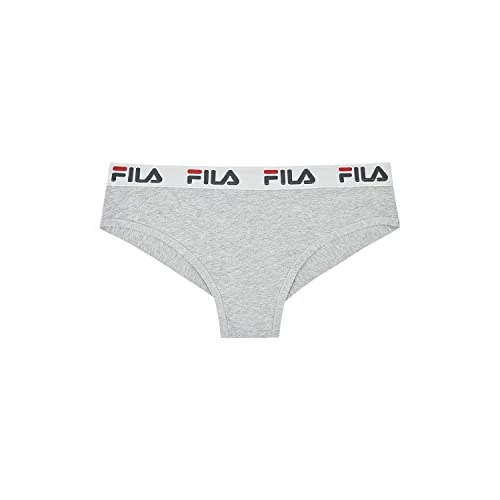 Offre limitée : FILA Femme Fu6067 Slip, Grise, M EU de 13.49 € à 8.90 € (34.03% de remise)