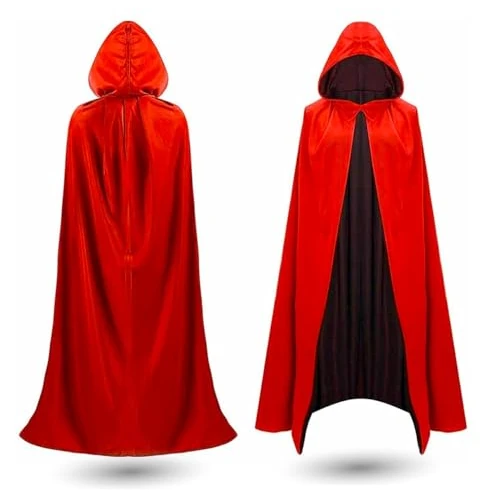 Oferta limitowana: TK Gruppe Timo Klingler Kostiumy na Halloween dla dzieci – dynia, duch, szkielet i nietoperz (Peleryna czerwona) z 29.00 zł na 12.99 zł (oszczędź 55%)