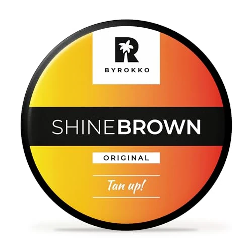 Offre limitee: BYROKKO Shine Brown Accélérateur de Bronzage (210 ml), Crème Bronzante pour Banc Solaire, pour un Bronzage Intense Naturel avec des Ingrédients Naturels de 19.99 EUR a 19.99 EUR (economie 0%)
