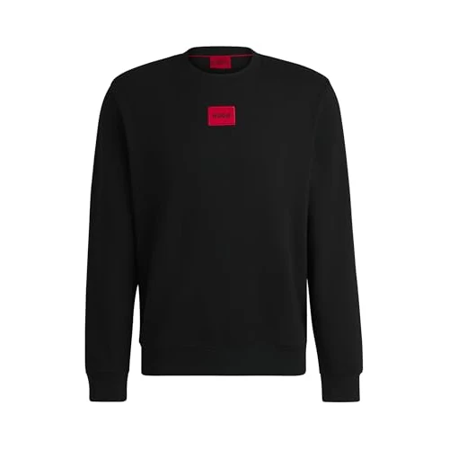 Limited offer: HUGO Boss Diragol212 Crew Neck Sweatshirt Black 50447964 Small Black from 89.95 EUR to 62.24 EUR (save 31%)