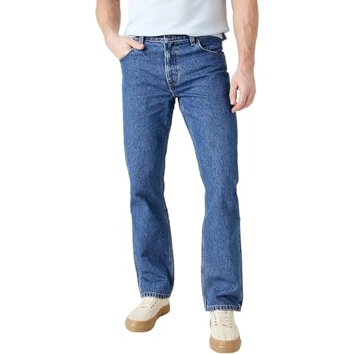 Oferta limitada: WRANGLER - Jeans Hombre - Corte Regular - Red Kabel - Medium Stw de 49.95 € a 40.05 € (ahorro 20%)