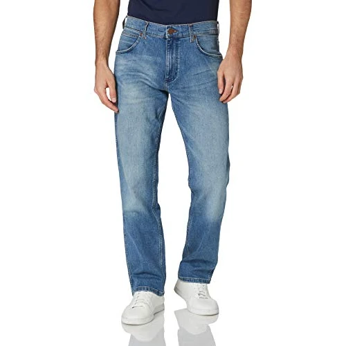 Wrangler Herren-Jeans Greensboro, Regular Fit, Straight Leg