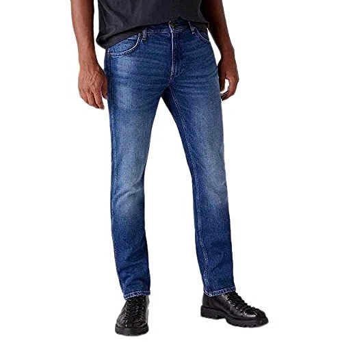 Zeitlich begrenztes Angebot: Wrangler Herren-Jeans Greensboro, Regular Fit, Straight Leg von 99.95 € auf 39.16 € (61% Rabatt)