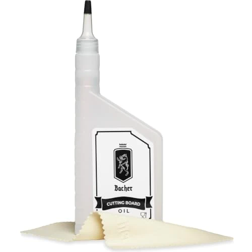 Offerta a tempo: Bacher Olio per Taglieri in Legno - Olio Minerale Alimentare - 200 ml - 0.00% da 9.99 € a 9.99 €