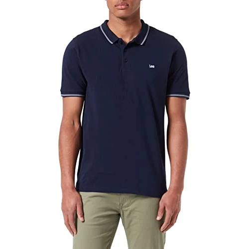 Offerta a tempo: Lee Pique Polo, T-Shirt Uomo, Blu (Navy Blue), 3XL - 0.00% da 31.78 € a 31.78 €