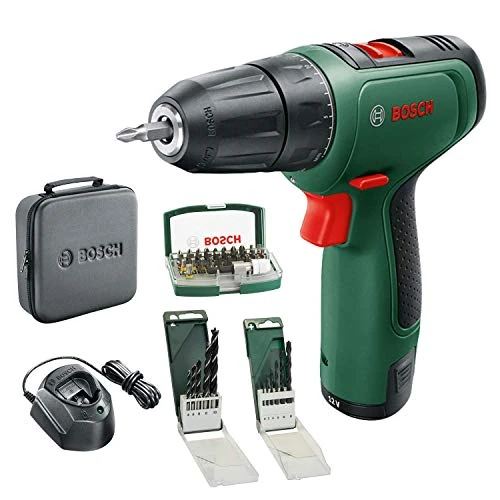 Limitiertes Angebot: Bosch Akkuschrauber EasyDrill 1200 (2.0 Ah Akku, 12-Volt-System, Bohr- und Schraubendreher-Sets, im Softbag) - Amazon Edition von 96.49 EUR auf 89.50 EUR (Spare 7%)