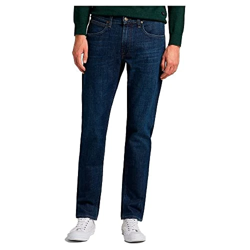 Offerta a tempo: Lee Daren Zip Fly, Jeans Uomo, Dark Bluegrass, 48W / 32L - 58% da 109.95 € a 46.48 €