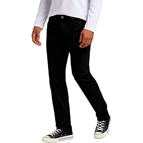 Limited-time offer: Lee Mens Daren Zip Fly Jeans, Clean Black, 48W / 34L UK from 36.29 £ to 36.29 £ (save 0.00%)