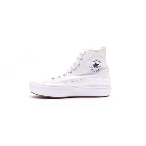 Oferta limitada: Converse Move Platform Hi Zapatillas Blancas para Mujer-UK 3 / EU 35 de 89.90 EUR a 68.67 EUR (ahorro 24%)