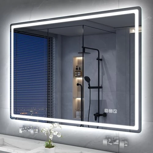 Offerta a tempo: S'bagno 100x70cm Bluetooth-Specchio-Bagno-con-Luce-Led,Anti-Fog - 0.00% da 207.99 € a 207.99 €