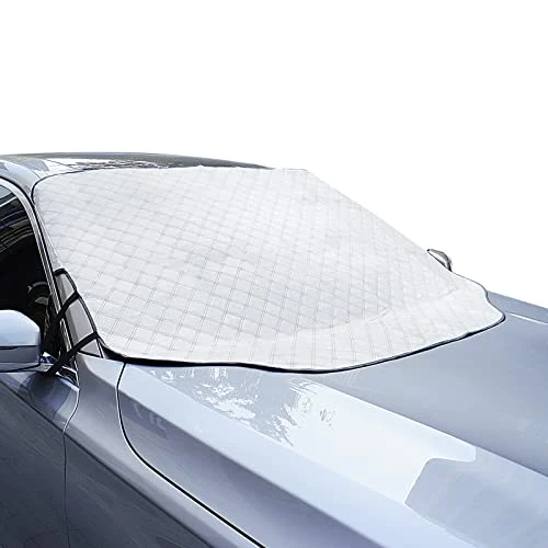 Offerta a tempo: Copertura Parabrezza Auto,Parasole Auto Parabrezza Anteriore 3 magneti Ripiegabile Contro i Raggi UV per Auto, t roc, Jeep renegade, SUV, Furgoni 193 * 126cm Contro Neve Ghiaccio Gelo Polvere Sole - 31% da 32.99 € a 22.80 €