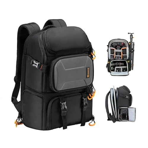 Offerta a tempo: TARION Zaino Fotografico Zaino Capienza Grande con Marsupio Zaino da Trekking Zaino DSLR (PBL) - 32% da 99.00 € a 67.30 €