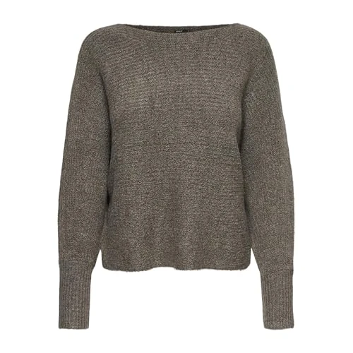 Oferta limitada: Only Onldaniella L/S Pullover Knt Noos Suéter, Major Brown/Detail:Melange, S Mujer de 34.99 EUR a 26.80 EUR (ahorro 23%)
