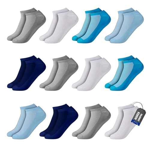Oferta limitada: POPYS® 12 Pares Calcetines cortos Niños Unisex | Calcetines cortos Niña | Calcetines Niña | Calcetines Niño | Tejido de corte bajo y fino. (FR/ES, Números, 27, 31, Regular, Multicolor 1) de 10.99 € a 10.99 € (ahorro 0.00%)