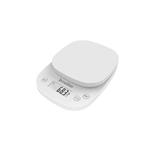 Offre limitee: TERRAILLON - Balance électronique PRECISION - Balance de précision - Graduation dynamique 0,1g/0,5g/1g - Capacité 2kg - Tare - Convesion liquides, Arrêt automatique - Ecran LCD - Blanc de 27.99 EUR a 20.01 EUR (economie 29%)