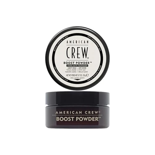 American Crew Volume Boost Hair Powder, Adds Thickness & Lift, Matte Finish, Paraben Free & Water Soluble - 20g