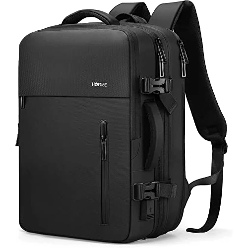 Oferta limitada: HOMIEE 22L ~ 40L Mochila para Ordenador Impermeable Expandible Mochila de Viaje Mochila Cabina, Adecuada para Trabajo, Viaje, Universidad, Mochila Unisex de Gran Capacidad para Estudio Viajes Trabajo de 44.64 EUR a 44.64 EUR (ahorro 41%)