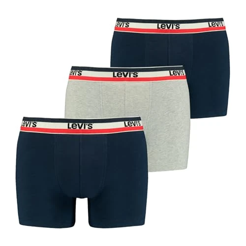Oferta limitada: Levi's Boxer Ropa interior, Azul Marino / Gris, S Hombre de 39.99 EUR a 20.00 EUR (ahorro 50%)