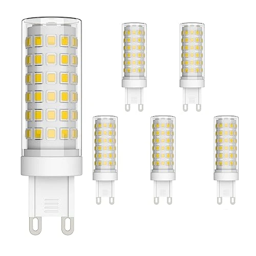 Oferta limitada: Klighten Bombillas LED G9 9W, Blanco Natural 4000K, 700LM, Pack de 6 de 19.99 € a 19.99 € (ahorro 0.00%)