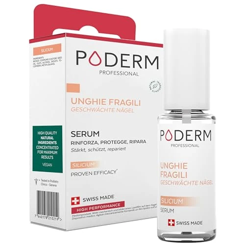 Offre limitée : ONGLES FRAGILISÉS CHIMIOTHERAPIE - Sérum Silicium Apaisant, Fortifiant et Réparateur - Durcisseur et Protecteur - Soin Professionnel - Swiss made - PODERM de 21.29 € à 21.29 € (0.00% de remise)