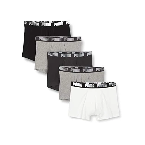 Offerta a tempo: PUMA Boxer, Biancheria Intima Uomo, Bianco/Grigio/Nero, S - 23% da 44.90 € a 34.50 €