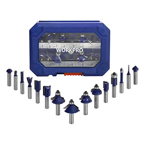 Oferta limitada: WORKPRO Brocas Fresadora 15 Piezas, Vástago 8mm con Caja Portátil de 35.99 € a 35.99 € (ahorro 0.00%)