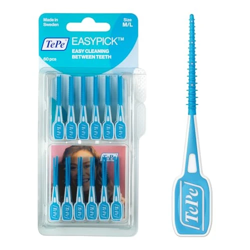 Oferta limitada: Palillos de Dientes TePe EasyPick, Azul, ISO M-L, 60 ud. de 7.98 € a 7.98 € (ahorro 0.00%)