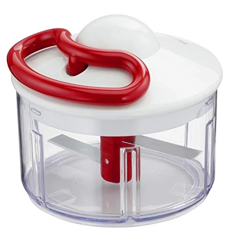 Lagostina Ready in 5 Seconds Manual Chopper, 500 ml, Plastic and Steel