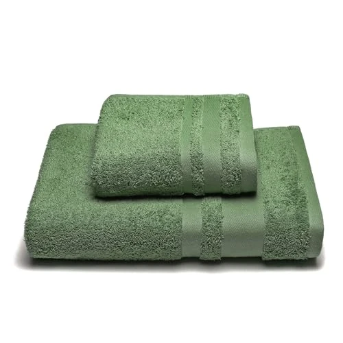 Caleffi Badetuch 100x150 cm weiches und saugfähiges - Handtuch aus 100 Prozent Baumwolle 450 g/m² ideal für Bad Sauna Strand und Fitnessstudio - Handtücher - Saunahandtuch - Saunatuch